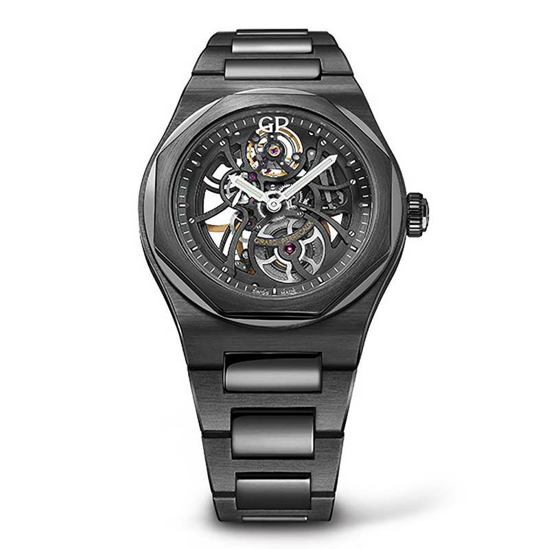 GIRARD PERREGAUX LAUREATO SKELETON CERAMIC ジラール・ペルゴ ロレアート スケルトン セラミック 81015-32-001-32A