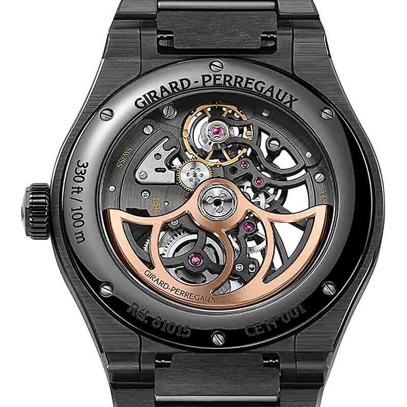 GIRARD PERREGAUX LAUREATO SKELETON CERAMIC ジラール・ペルゴ ロレアート スケルトン セラミック 81015-32-001-32A