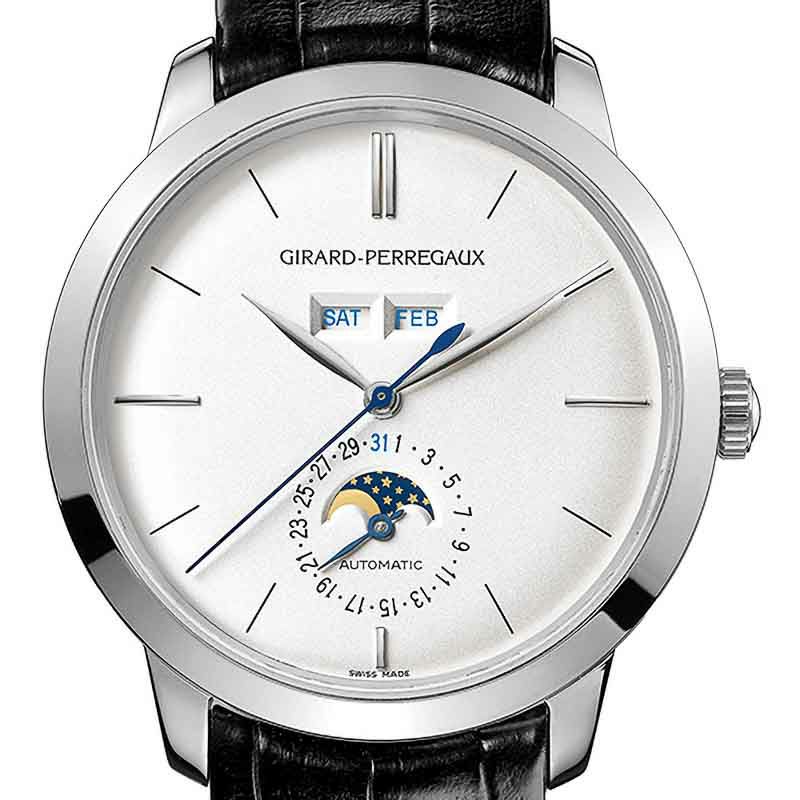 GIRARD PERREGAUX 1966 FULL CALENDAR ジラール・ペルゴ 1966 フルカレンダー 49535-53-152-BK6A