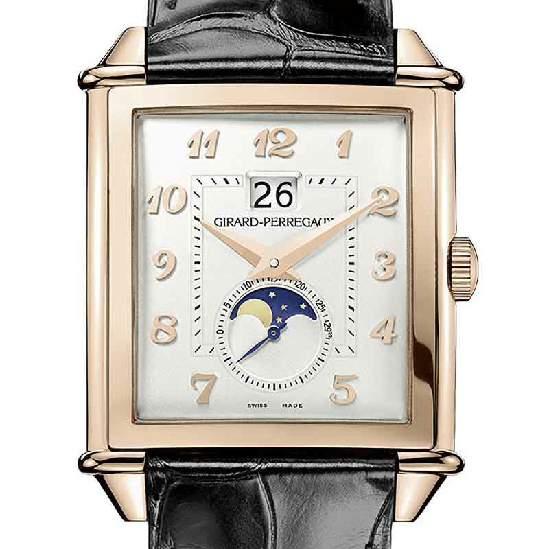 GIRARD-PERREGAUX VINTAGE 1945 XXL LARGE DATE AND MOON PHASES ...