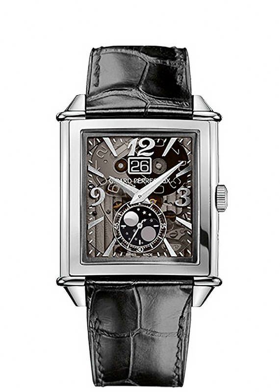 GIRARD PERREGAUX VINTAGE 1945 XXL LARGE DATE AND MOON PHASES ジラール・ペルゴ ヴィンテージ 1945 XXL ラージデイト＆ムーンフェイズ 25882-11-223-BB6B