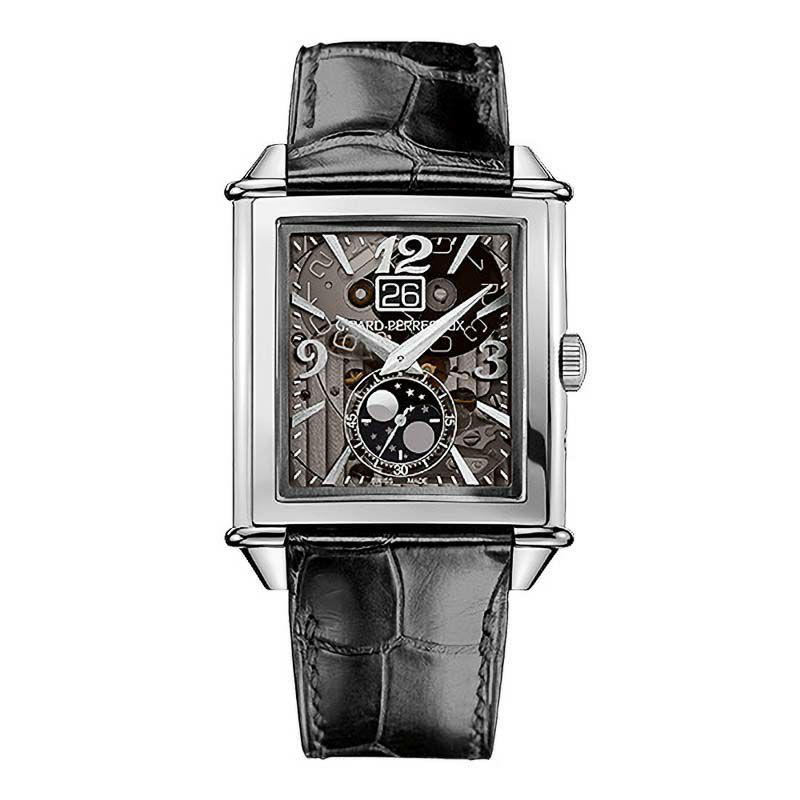 GIRARD PERREGAUX VINTAGE 1945 XXL LARGE DATE AND MOON PHASES ジラール・ペルゴ ヴィンテージ 1945 XXL ラージデイト＆ムーンフェイズ 25882-11-223-BB6B