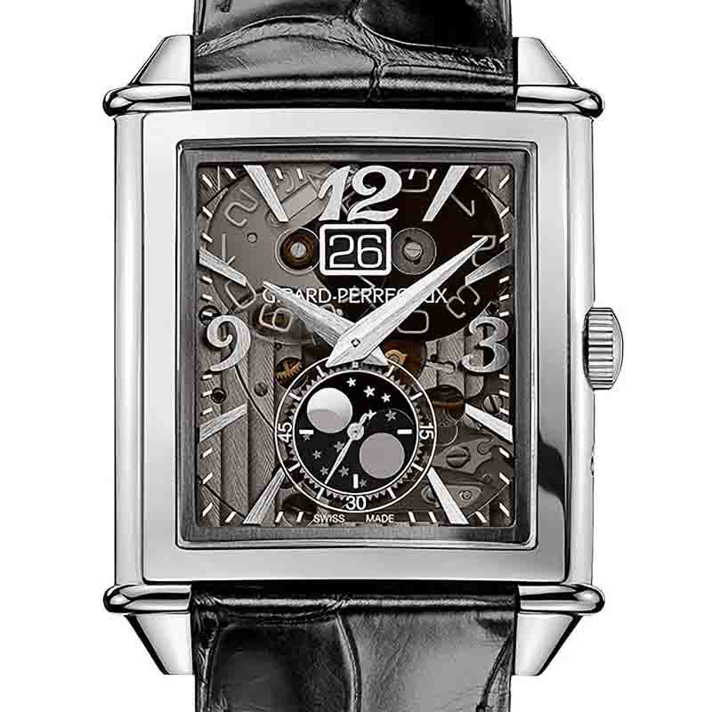 GIRARD PERREGAUX VINTAGE 1945 XXL LARGE DATE AND MOON PHASES ジラール・ペルゴ ヴィンテージ 1945 XXL ラージデイト＆ムーンフェイズ 25882-11-223-BB6B