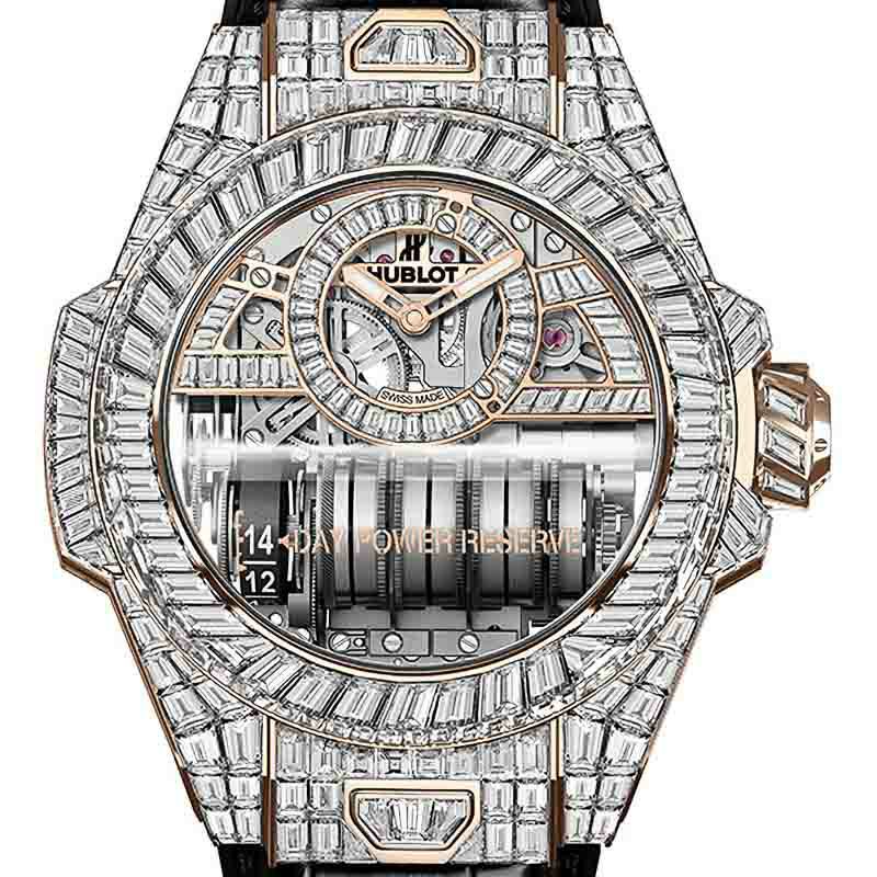 HUBLOT BIG BANG MP-11 14-DAY POWER RESERVE KING GOLD HIGH JEWELLERY ウブロ ビッグ・バン MP-11 14デイ パワーリザーブ キングゴールド ハイジュエリー 911.OX.9010.LR.9904
