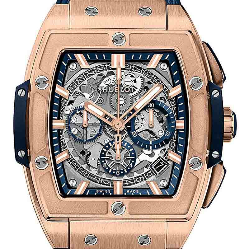 HUBLOT SPIRIT OF BIG BANG KING GOLD BLUE ウブロ スピリット オブ ビッグ・バン キングゴールド ブルー 642.OX.7180.RX