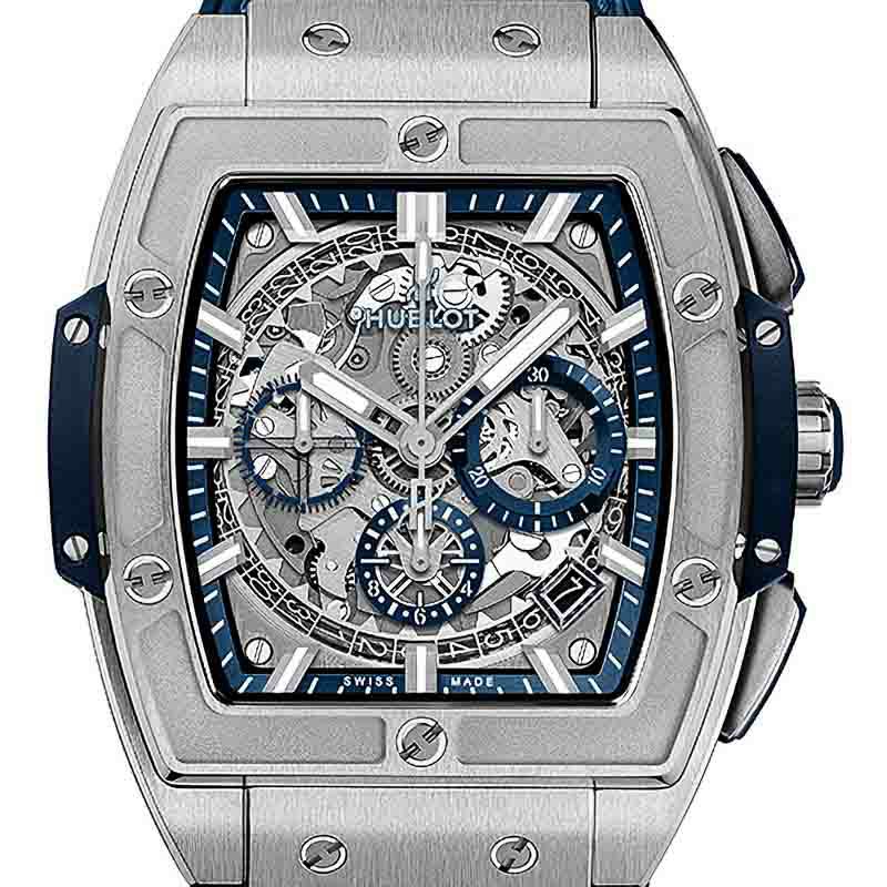 HUBLOT SPIRIT OF BIG BANG TITANIUM BLUE ウブロ スピリット オブ ビッグ・バン チタニウム ブルー 642.NX.7170.RX