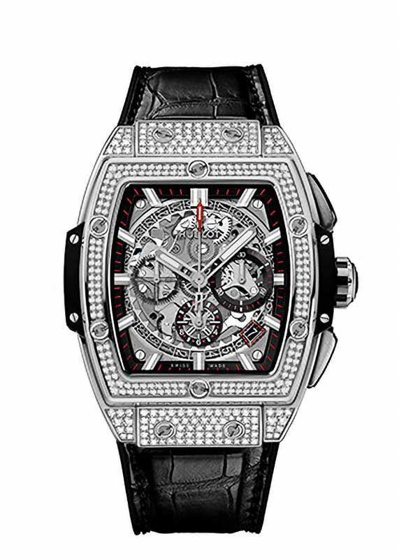 HUBLOT SPIRIT OF BIG BANG TITANIUM PAVE ウブロ スピリット オブ ビッグ・バン チタニウム パヴェ 642.NX.0170.RX.1704