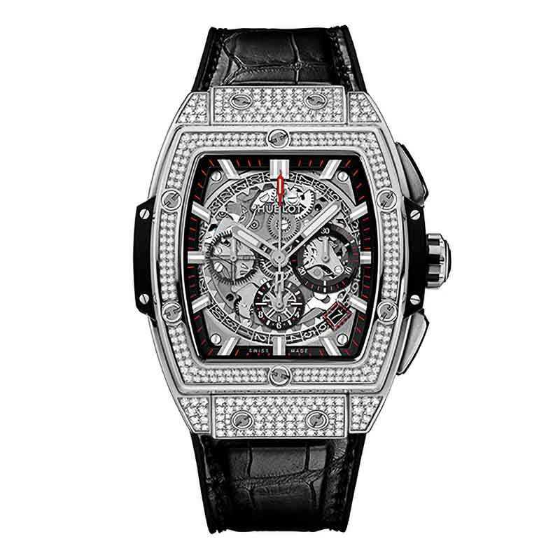 HUBLOT SPIRIT OF BIG BANG TITANIUM PAVE ウブロ スピリット オブ ビッグ・バン チタニウム パヴェ 642.NX.0170.RX.1704