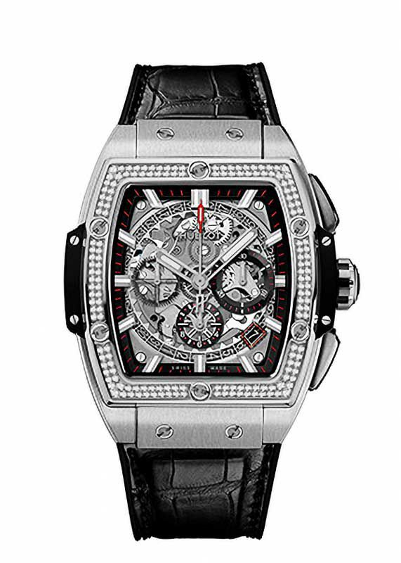 HUBLOT SPIRIT OF BIG BANG TITANIUM DIAMONDS ウブロ スピリット オブ ビッグ・バン チタニウム ダイヤモンド 642.NX.0170.RX.1104