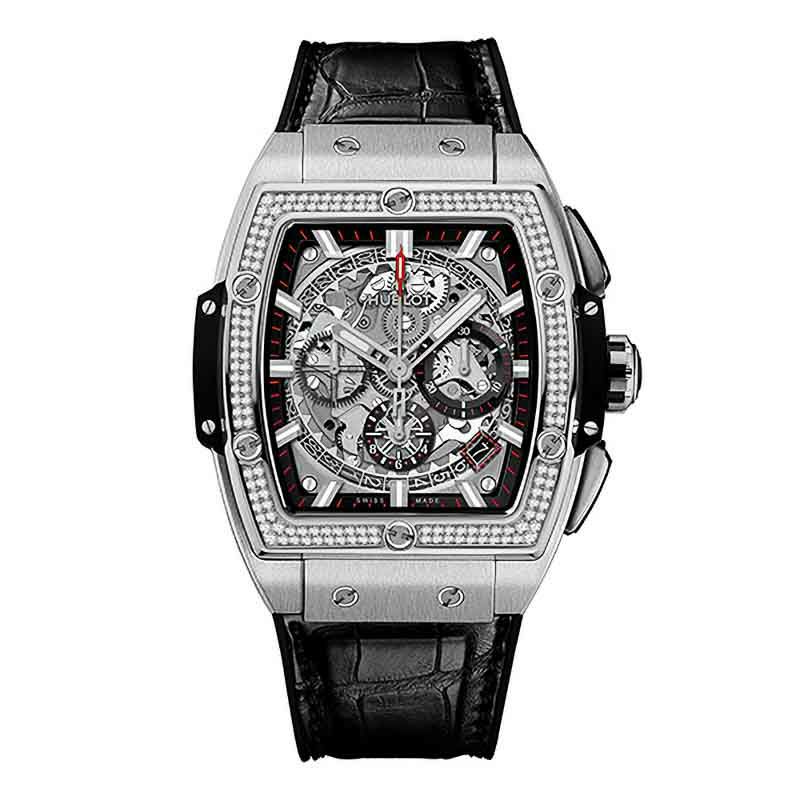 HUBLOT SPIRIT OF BIG BANG TITANIUM DIAMONDS ウブロ スピリット オブ ビッグ・バン チタニウム ダイヤモンド 642.NX.0170.RX.1104