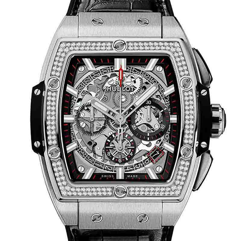 HUBLOT SPIRIT OF BIG BANG TITANIUM DIAMONDS ウブロ スピリット オブ ビッグ・バン チタニウム ダイヤモンド 642.NX.0170.RX.1104