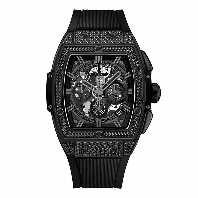 HUBLOT SPIRIT OF BIG BANG ALL BLACK PAVE ウブロ スピリット オブ ビッグ・バン オールブラック パヴェ 642.CI.0110.RX.1700