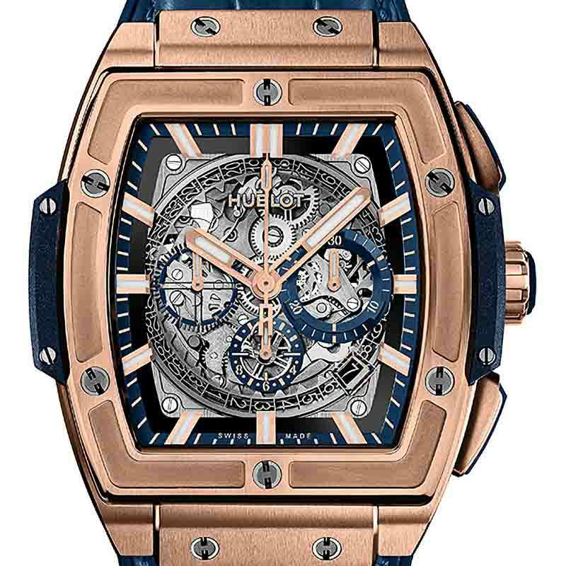 HUBLOT SPIRIT OF BIG BANG KING GOLD BLUE ウブロ スピリット オブ ビッグ・バン キングゴールド ブルー 601.OX.7180.LR
