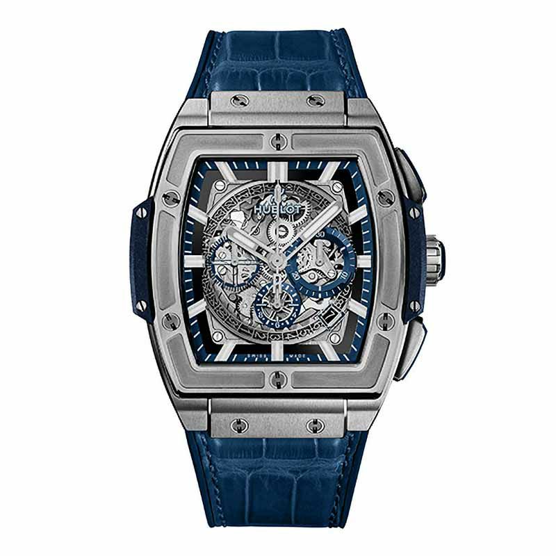 HUBLOT SPIRIT OF BIG BANG TITANIUM BLUE ウブロ スピリット オブ ビッグ・バン チタニウム ブルー 601.NX.7170.LR