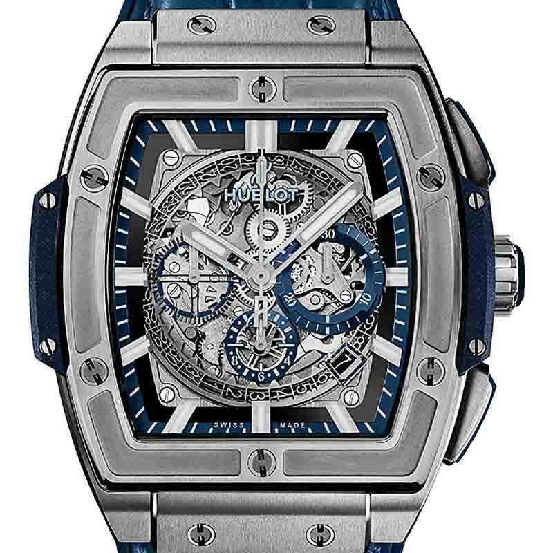 HUBLOT SPIRIT OF BIG BANG TITANIUM BLUE ウブロ スピリット オブ 