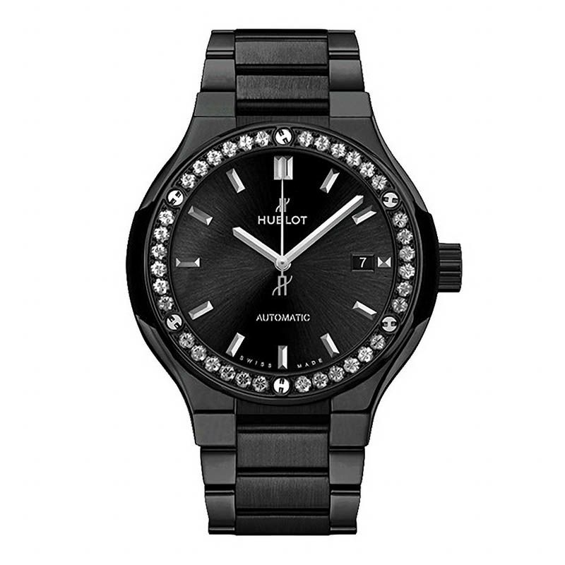 HUBLOT CLASSIC FUSION BLACK MAGIC DIAMONDS BRACELET ウブロ クラシック・フュージョン  ブラックマジック ダイヤモンド ブレスレット 585.CM.1470.CM.1204｜正規取り扱いブランド｜時計・腕時計の通販サイトBEST  ISHIDA（正規・中古販売店）