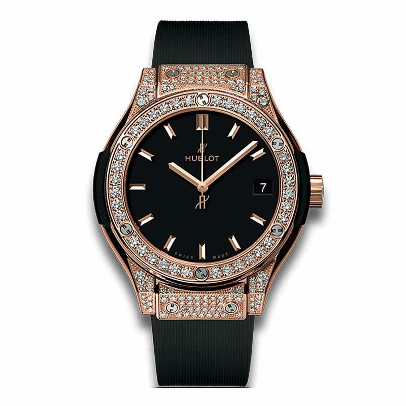 HUBLOT CLASSIC FUSION KING GOLD PAVE ウブロ クラシック・フュージョン キングゴールド パヴェ 581.OX.1181.RX.1704