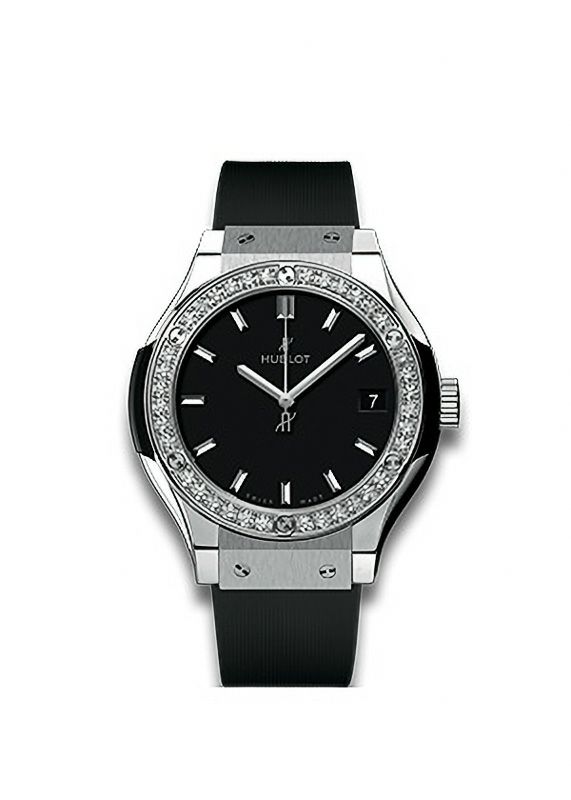 HUBLOT CLASSIC FUSION TITANIUM DIAMONDS ウブロ クラシック・フュージョン チタニウム ダイヤモンド 581.NX.1171.RX.1104