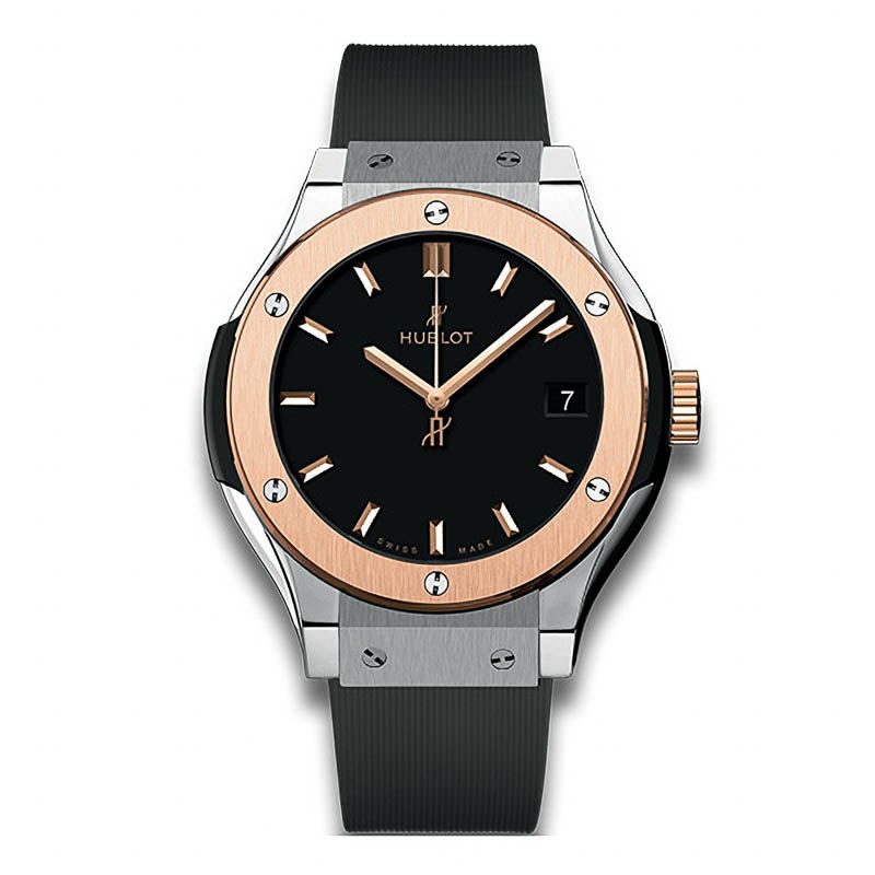 HUBLOT CLASSIC FUSION TITANIUM KING GOLD ウブロ クラシック