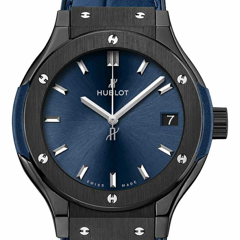 HUBLOT CLASSIC FUSION CERAMIC BLUE , ウブロ クラシック・フュージョン セラミックブルー ,  581.CM.7170.LR