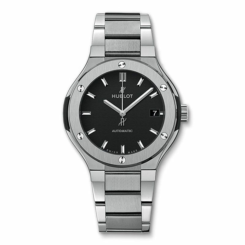 ブレスレット時計 楽天市場】ウブロ HUBLOT クラシックフュージョン チタニウム