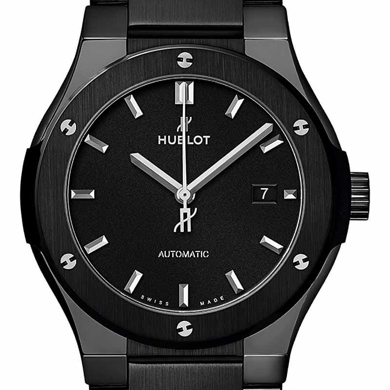 HUBLOT CLASSIC FUSION BLACK MAGIC BRACELET ウブロ クラシック 