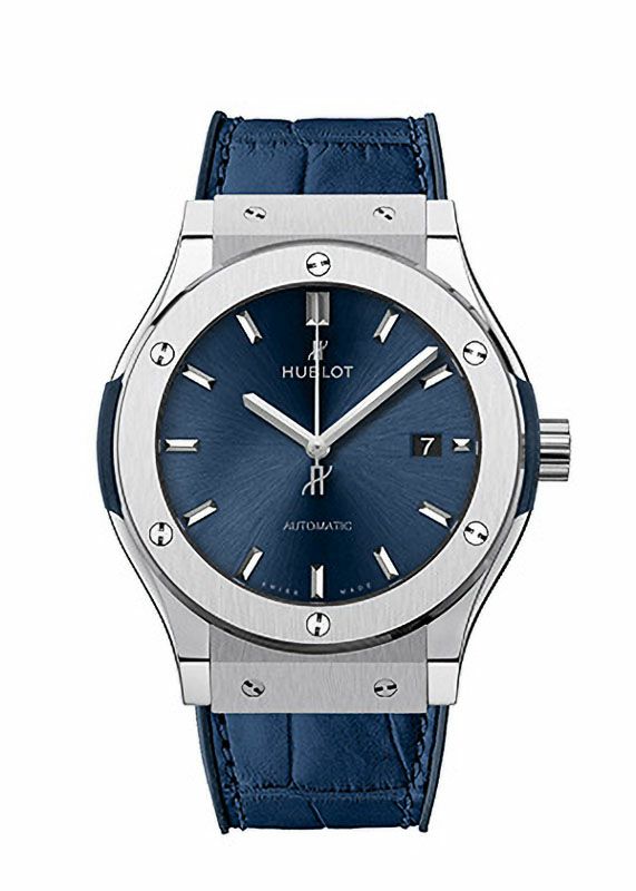 HUBLOT CLASSIC FUSION TITANIUM BLUE ウブロ クラシック