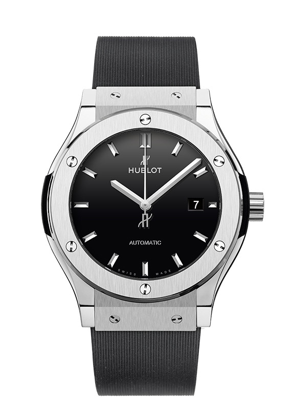 HUBLOT CLASSIC FUSION TITANIUM BLACK SHINY ウブロ クラシック・フュージョン チタニウム ブラックシャイニー 542.NX.1270.RX