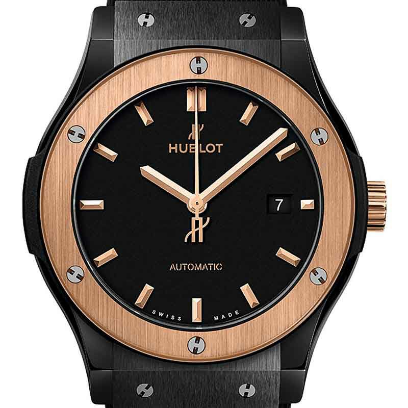 HUBLOT CLASSIC FUSION CERAMIC KING GOLD ウブロ クラシック 