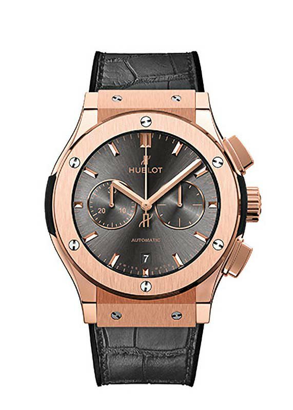 HUBLOT Classicfusion chronograph レザーバンド