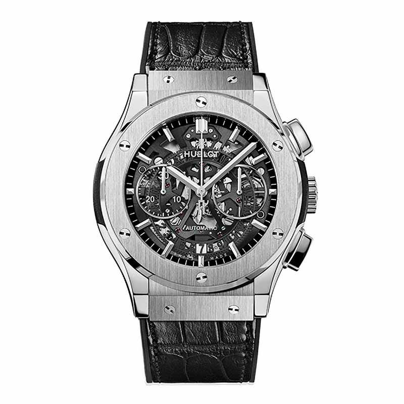 HUBLOT AERO FUSION CHRONOGRAPH TITANIUM ウブロ アエロ・フュージョン クロノグラフ チタニウム 525.NX.0170.LR
