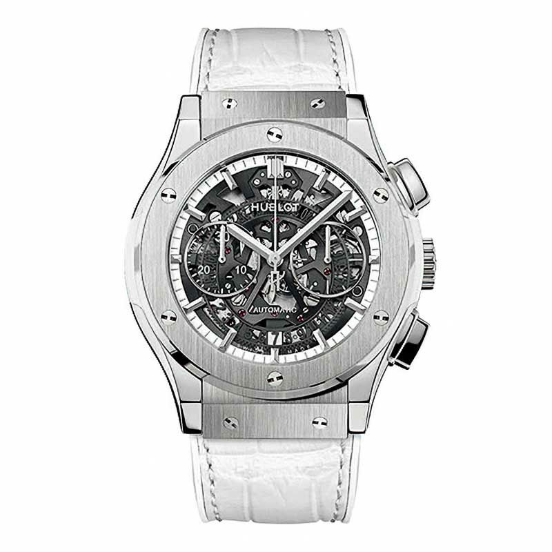 HUBLOT AERO FUSION CHRONOGRAPH ALL WHITE ウブロ アエロ・フュージョン クロノグラフ オールホワイト 525.NE.0127.LR