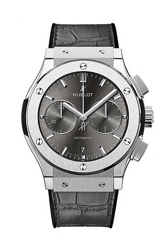 HUBLOT CLASSIC FUSION CHRONOGRAPH TITANIUM RACING GRAY ウブロ  