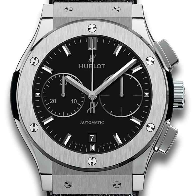 HUBLOT CLASSIC FUSION CHRONOGRAPH TITANIUM ウブロ クラシック