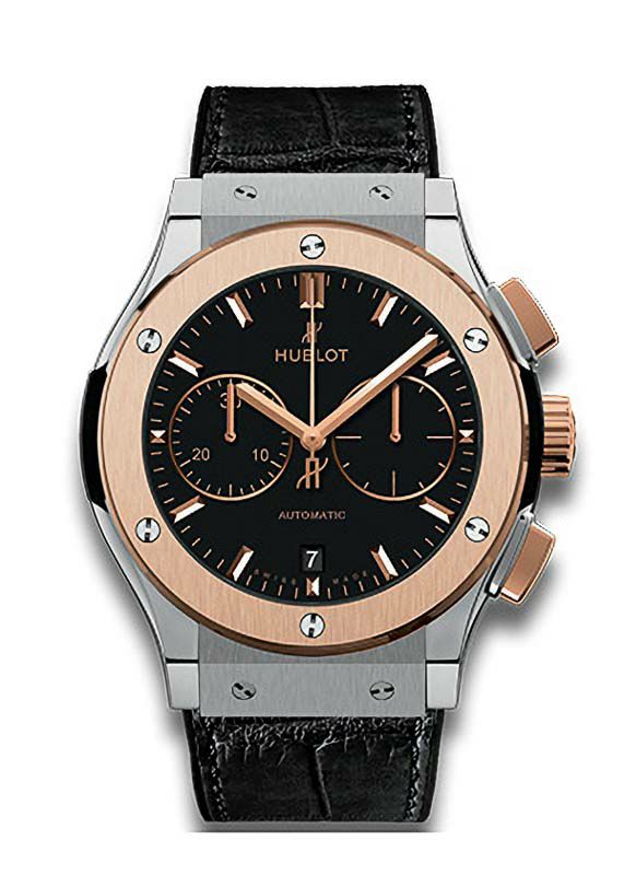 HUBLOT CLASSIC FUSION CHRONOGRAPH TITANIUM KING GOLD ウブロ  
