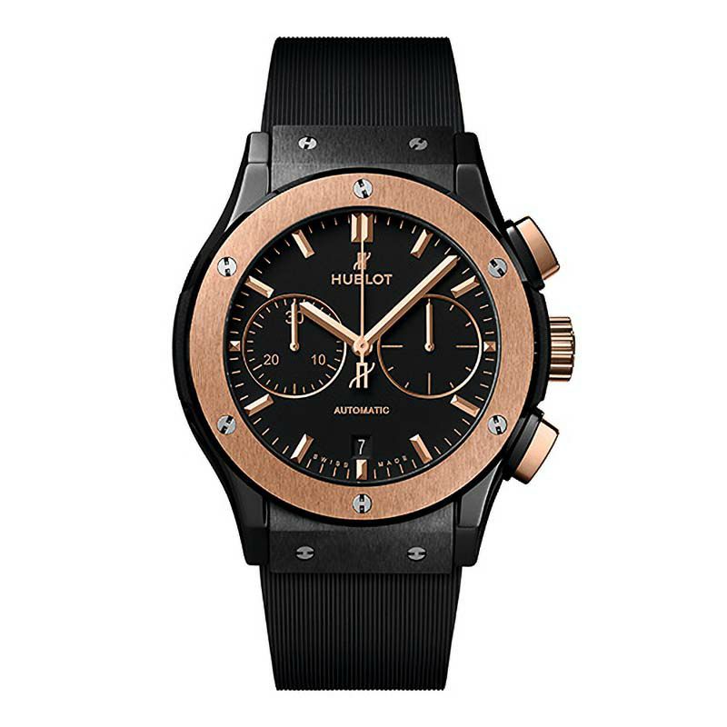 HUBLOT Classicfusion chronograph レザーバンド