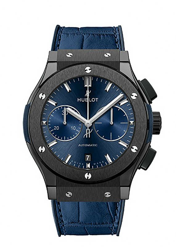 HUBLOT CLASSIC FUSION CHRONOGRAPH CERAMIC BLUE ウブロ クラシック  