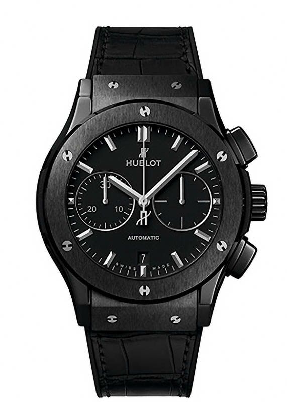 HUBLOT CLASSIC FUSION CHRONOGRAPH BLACK MAGIC ウブロ クラシック  