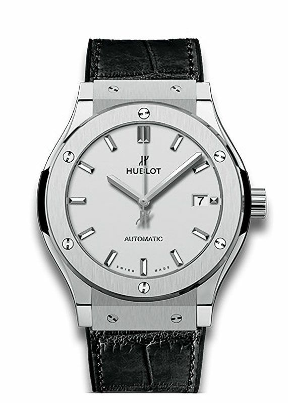 HUBLOT CLASSIC FUSION TITANIUM OPALIN ウブロ クラシック 