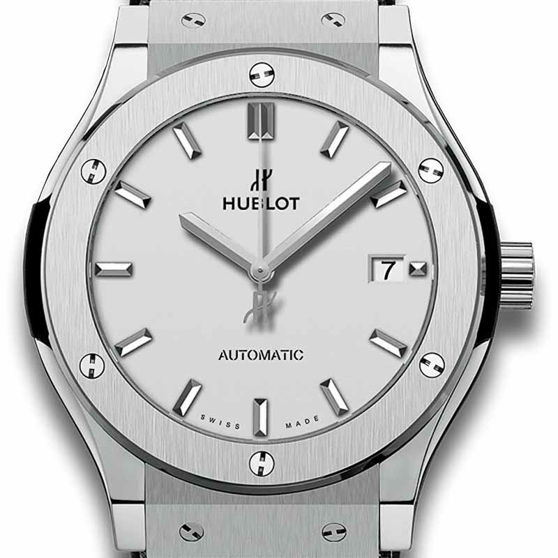 HUBLOT CLASSIC FUSION TITANIUM OPALIN ウブロ クラシック 