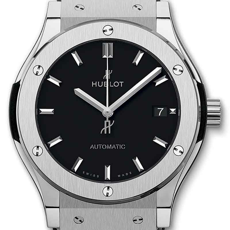 【正規】【自動巻き】【メンズ】【腕時計】HUBLOT Classic Fusion Titanium ウブロ クラシック・フュージョン チタニウム 511.NX.1171.LR 時計・腕時計の通販サイト - BEST Ishida