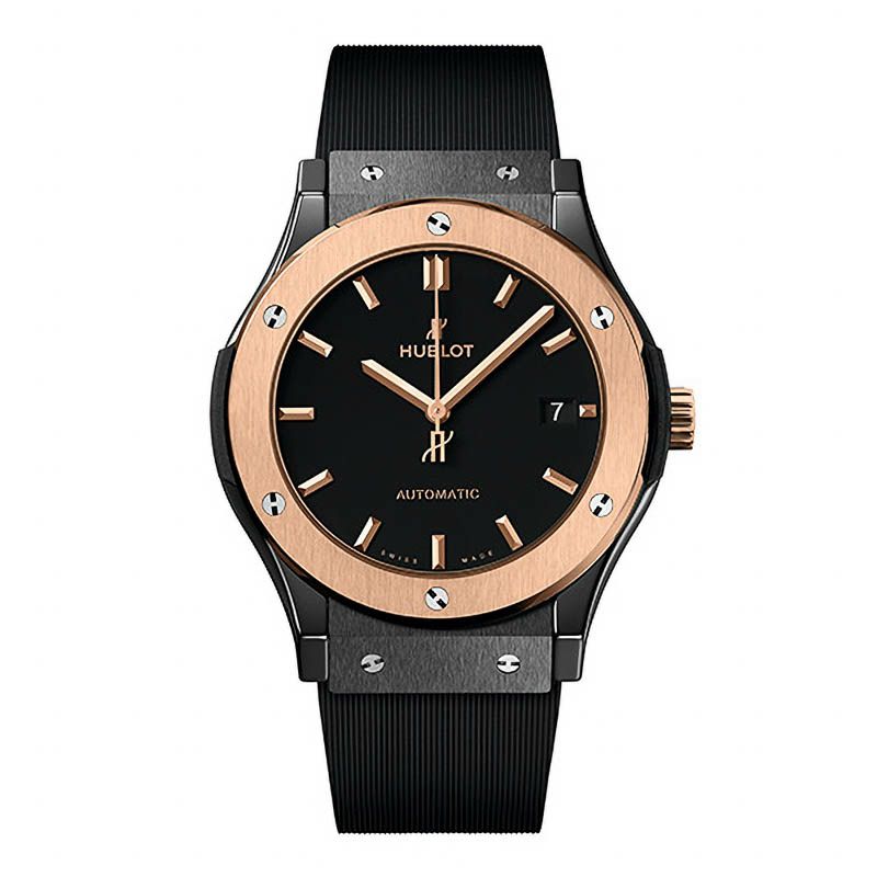 HUBLOT CLASSIC FUSION CERAMIC KING GOLD ウブロ クラシック 