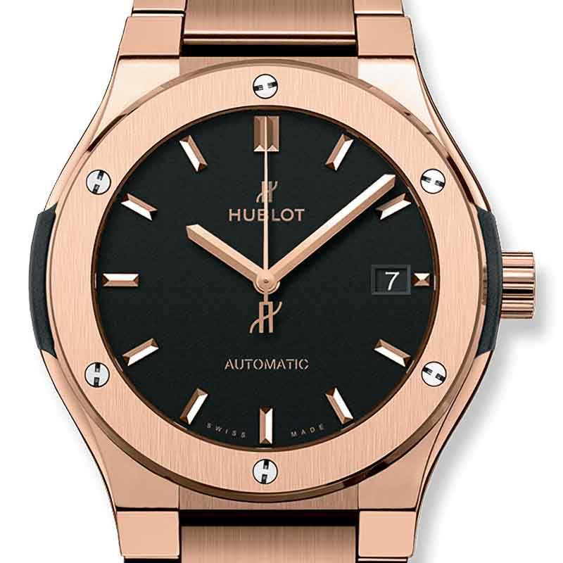 HUBLOT CLASSIC FUSION KING GOLD BRACELET ウブロ クラシック