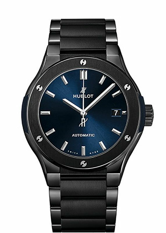 HUBLOT CLASSIC FUSION CERAMIC BLUE BRACELET ウブロ クラシック  