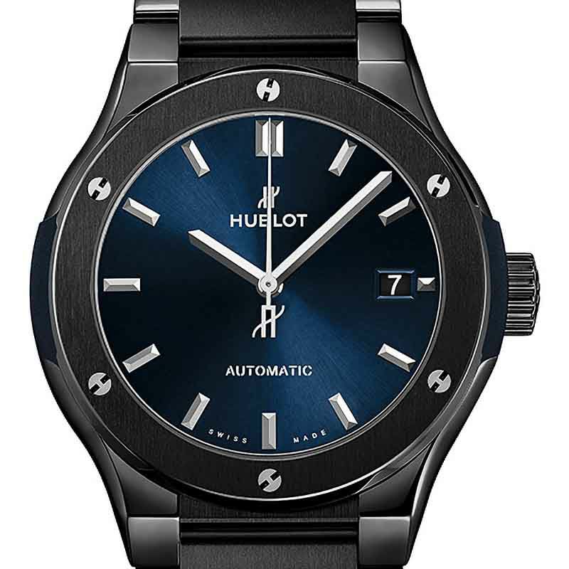 HUBLOT CLASSIC FUSION CERAMIC BLUE BRACELET ウブロ クラシック・フュージョン セラミック ブルー  ブレスレット 510.CM.7170.CM｜正規取り扱いブランド｜時計・腕時計の通販サイトBEST ISHIDA（正規・中古販売店）