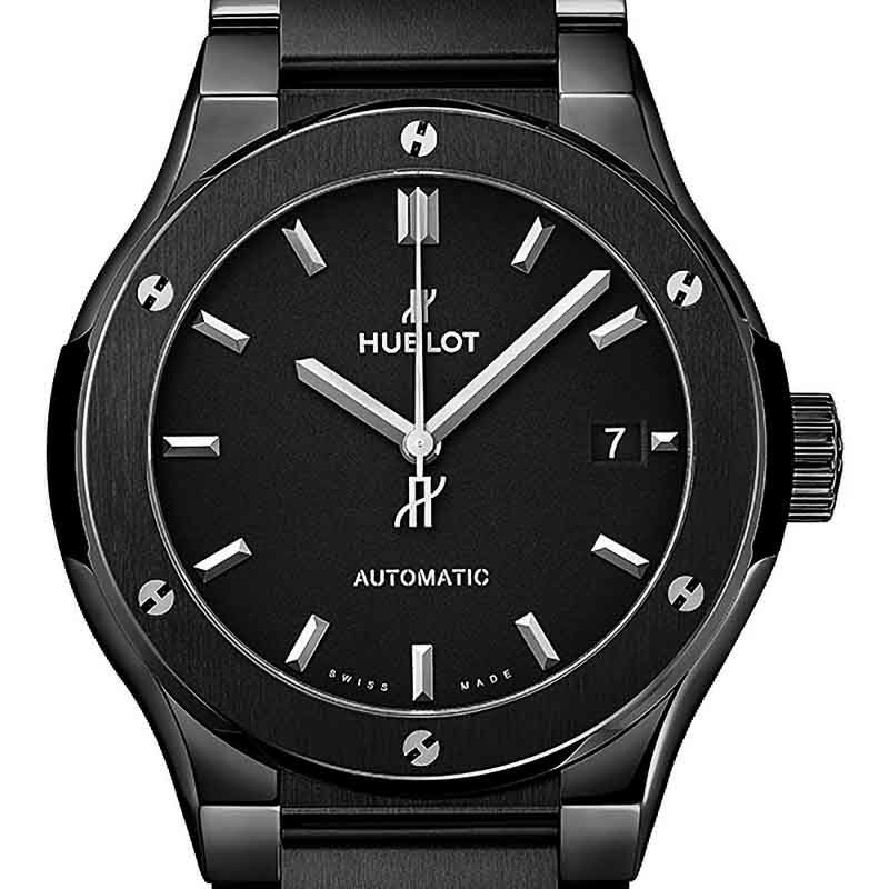 HUBLOT CLASSIC FUSION BLACK MAGIC BRACELET ウブロ クラシック 