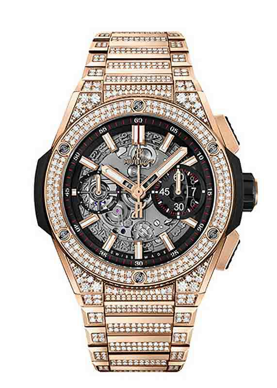 HUBLOT BIG BANG INTEGRAL KING GOLD PAVE ウブロ ビッグ・バン インテグラル キングゴールド パヴェ 451.OX.1180.OX.3704