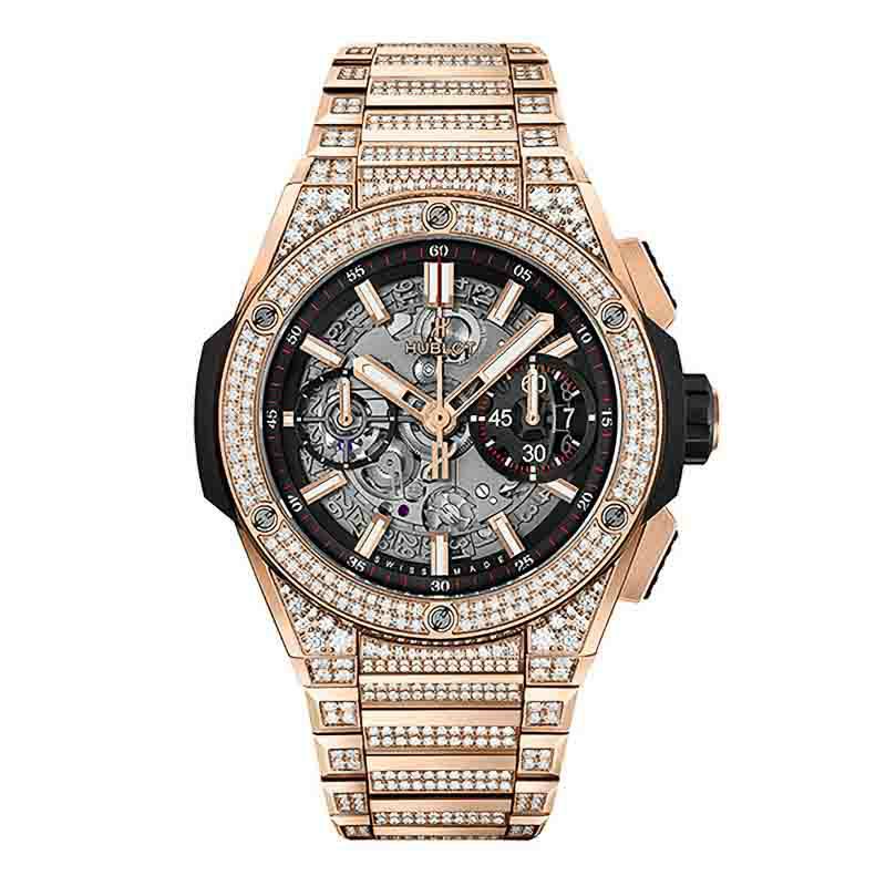HUBLOT BIG BANG INTEGRAL KING GOLD PAVE ウブロ ビッグ・バン インテグラル キングゴールド パヴェ 451.OX.1180.OX.3704