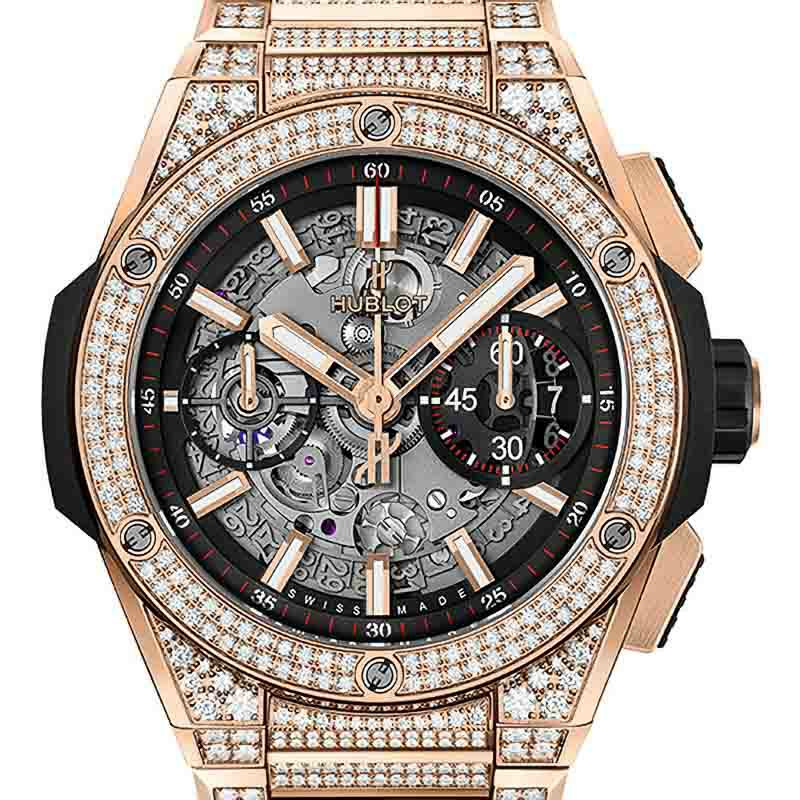 HUBLOT BIG BANG INTEGRAL KING GOLD PAVE ウブロ ビッグ・バン インテグラル キングゴールド パヴェ 451.OX.1180.OX.3704
