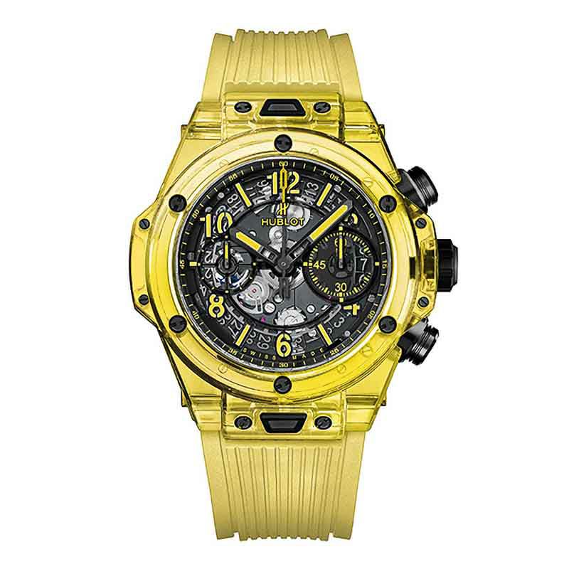 HUBLOT BIG BANG UNICO YELLOW SAPPHIRE ウブロ ビッグ・バン ウニコ イエローサファイア  441.JY.4909.RT｜正規取り扱いブランド｜時計・腕時計の通販サイトBEST ISHIDA（正規・中古販売店）